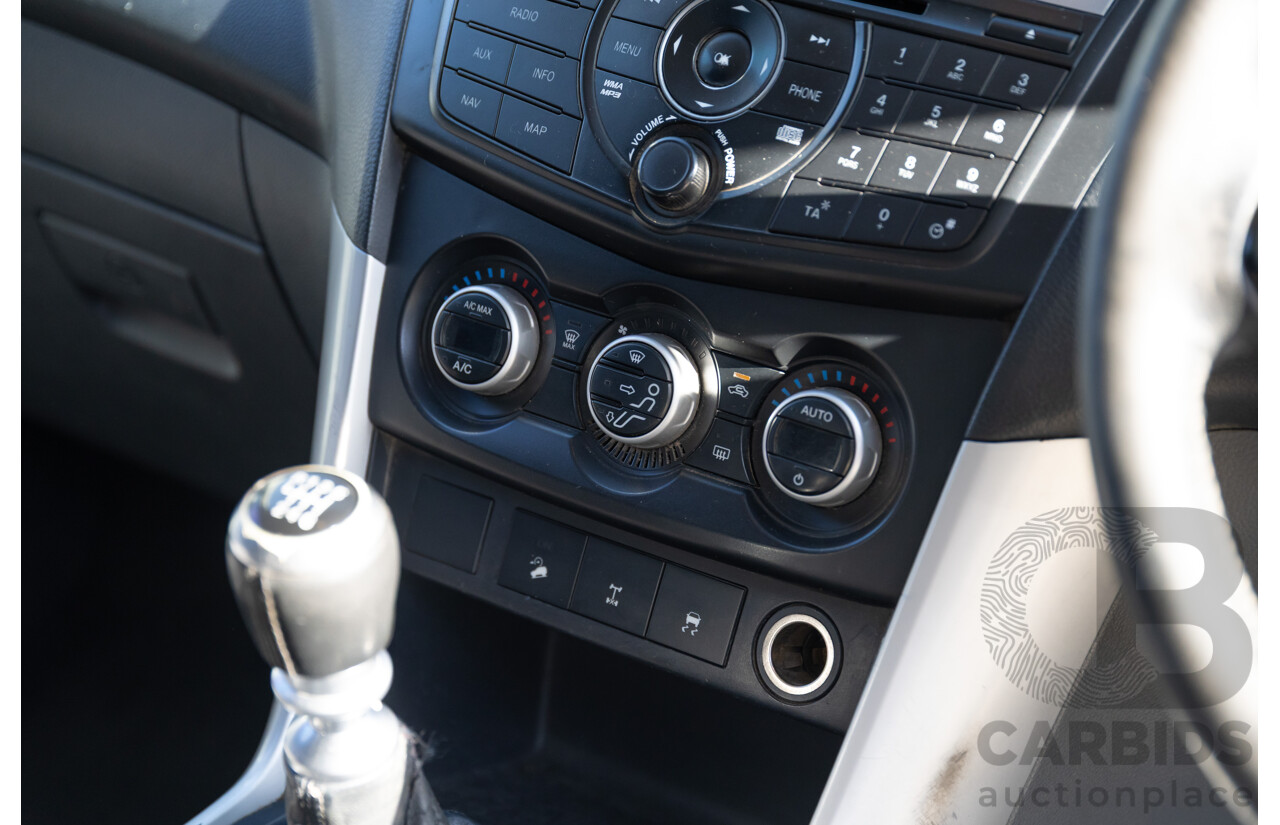 5/2012 Mazda Bt50 XTR (4x4)  Freestyle Utility Aurora Blue Metallic Turbo Diesel 3.2L