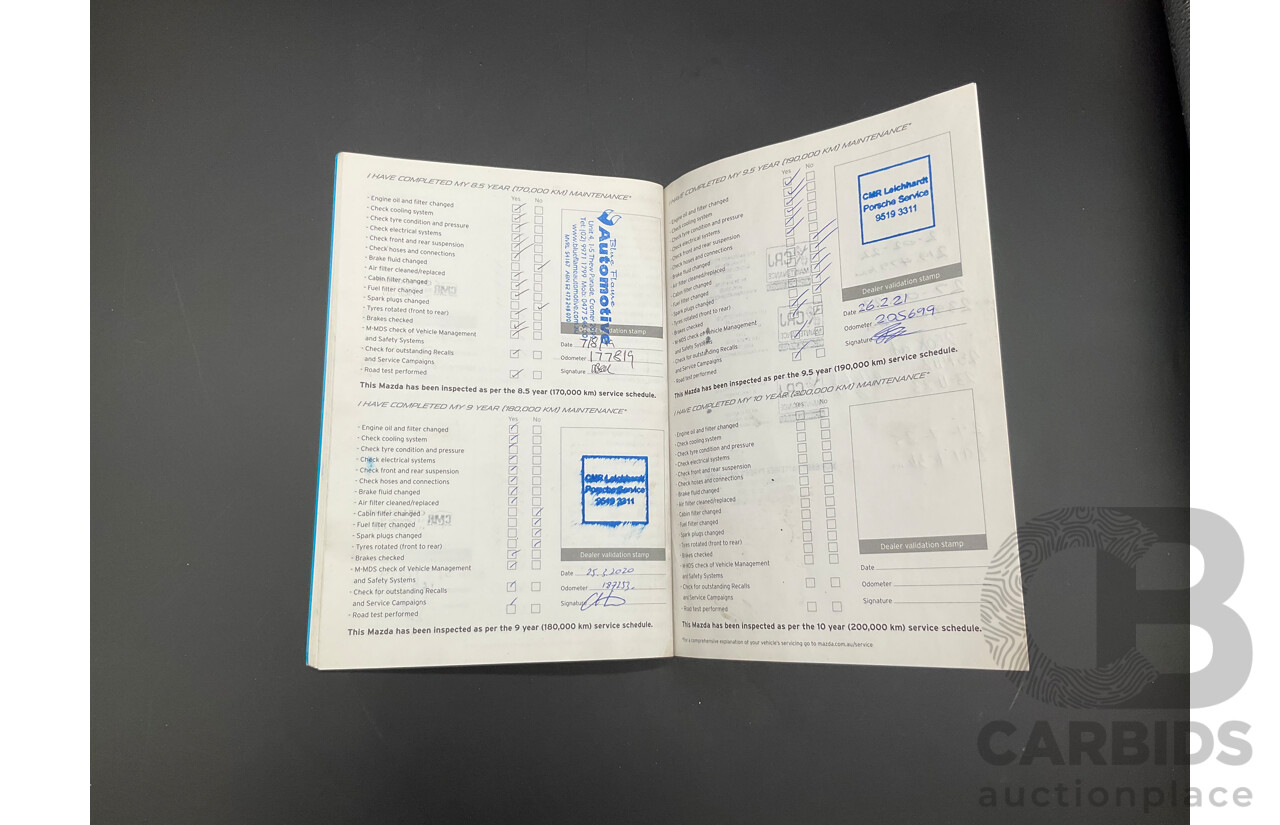 5/2012 Mazda Bt50 XTR (4x4)  Freestyle Utility Aurora Blue Metallic Turbo Diesel 3.2L