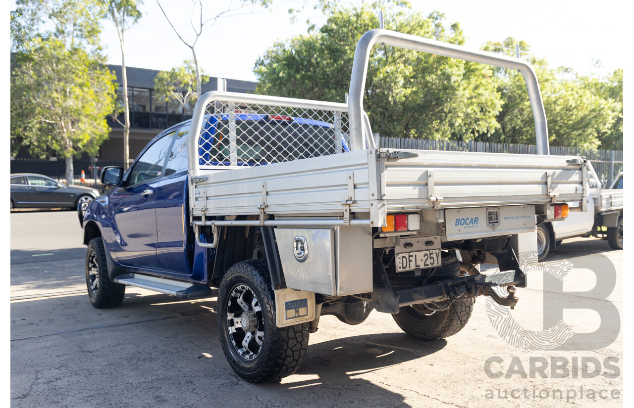 5/2012 Mazda Bt50 XTR (4x4)  Freestyle Utility Aurora Blue Metallic Turbo Diesel 3.2L