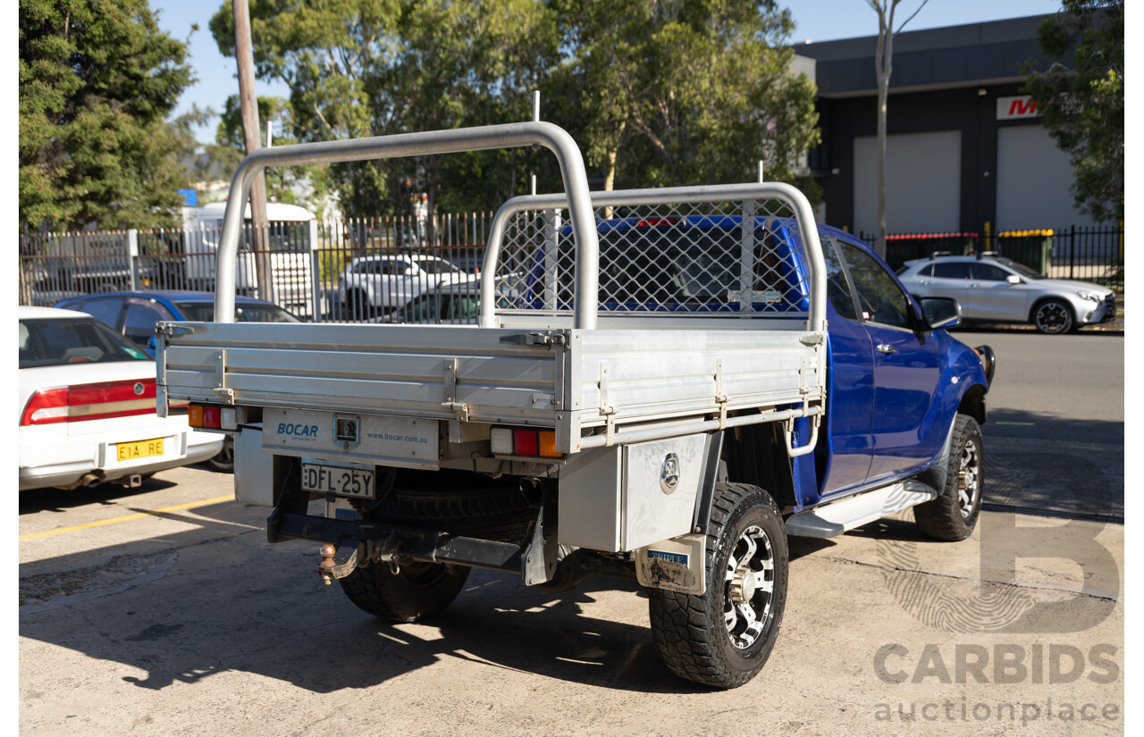 5/2012 Mazda Bt50 XTR (4x4)  Freestyle Utility Aurora Blue Metallic Turbo Diesel 3.2L