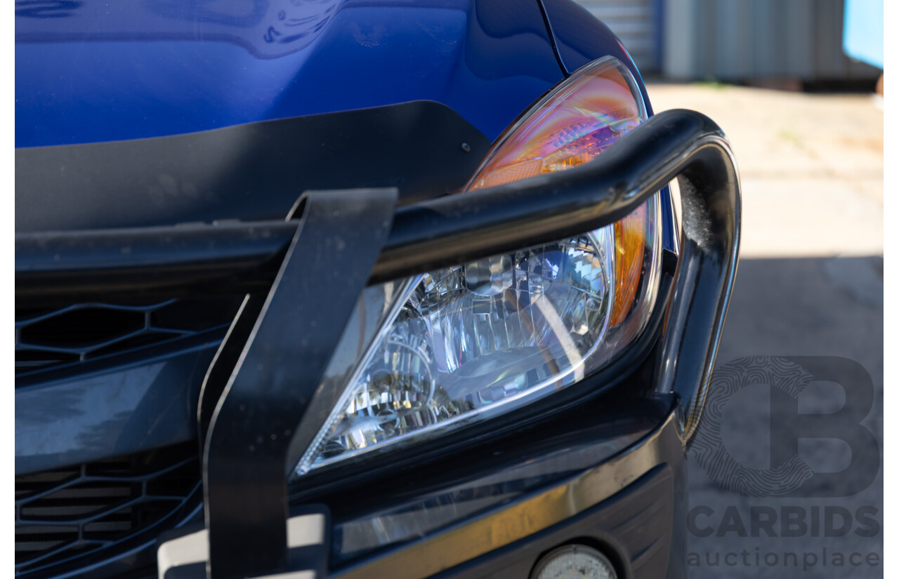 5/2012 Mazda Bt50 XTR (4x4)  Freestyle Utility Aurora Blue Metallic Turbo Diesel 3.2L