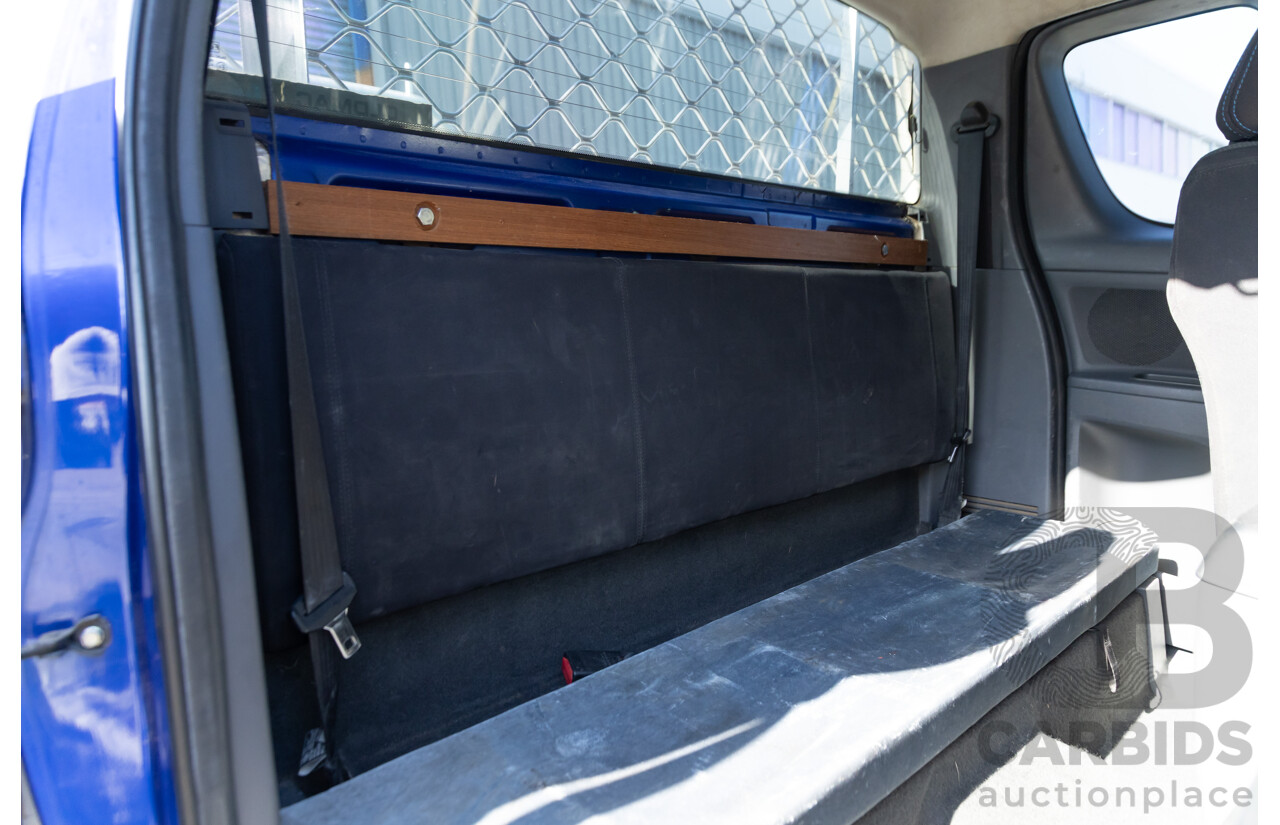 5/2012 Mazda Bt50 XTR (4x4)  Freestyle Utility Aurora Blue Metallic Turbo Diesel 3.2L