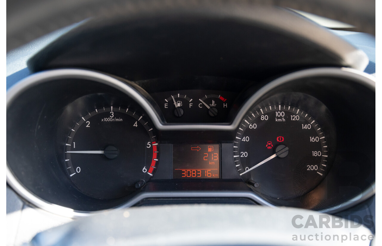 5/2012 Mazda Bt50 XTR (4x4)  Freestyle Utility Aurora Blue Metallic Turbo Diesel 3.2L