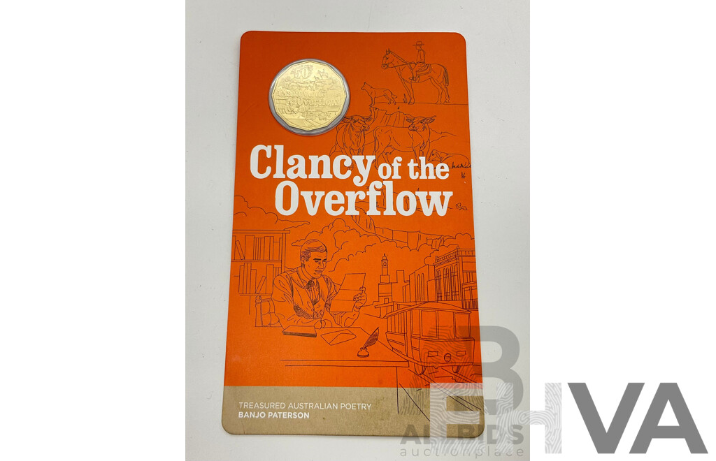 2020 RAM Clancy of the Overflow 50c Coin.