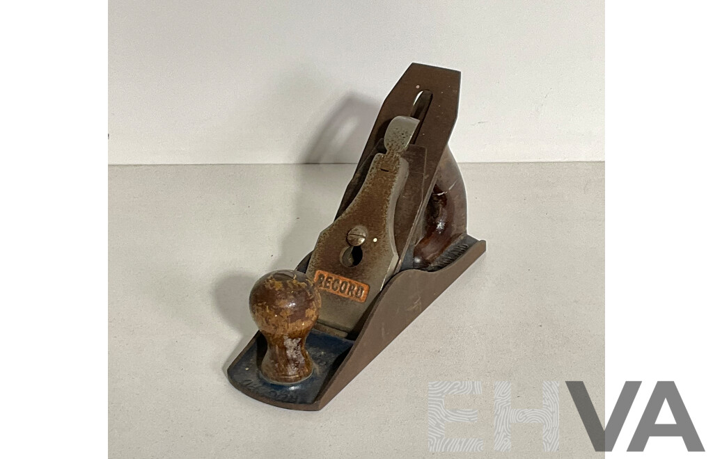 Vintage Record Bench Plane Made in England