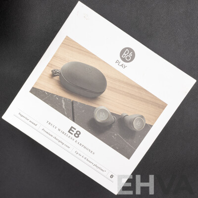 Beoplay E8 Truly Wireless Earphones, Complete in Original Presentation Box
