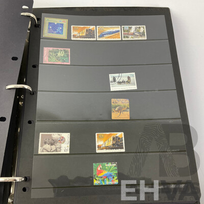 Collection of Australian Cancelled Stamps Including Predecimal, Examples From 1940's to 1990's