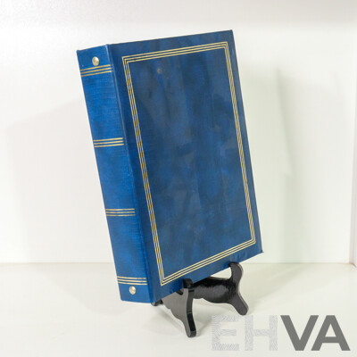 Album of Vintage Australian and International Embroidered Sew on Patches Including , Bathurst, Bowral, Eden, Forbes, Kempsey , Kiama, Taree, Nowra, PNG, Germany and More