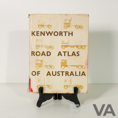 Vintage Hard Cover Kenworth Road Atlas of Australia