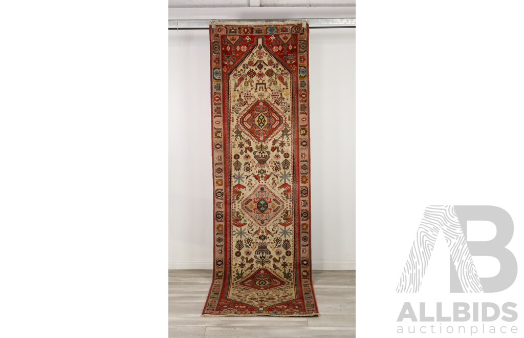 Hand Knotted Persian Runner Rug