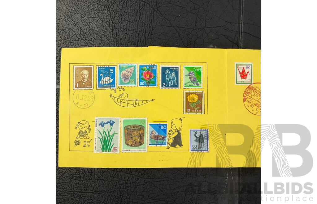 Collection of Australian Cancelled Stamps Including Predecimal, Examples From 1940's to 1990's