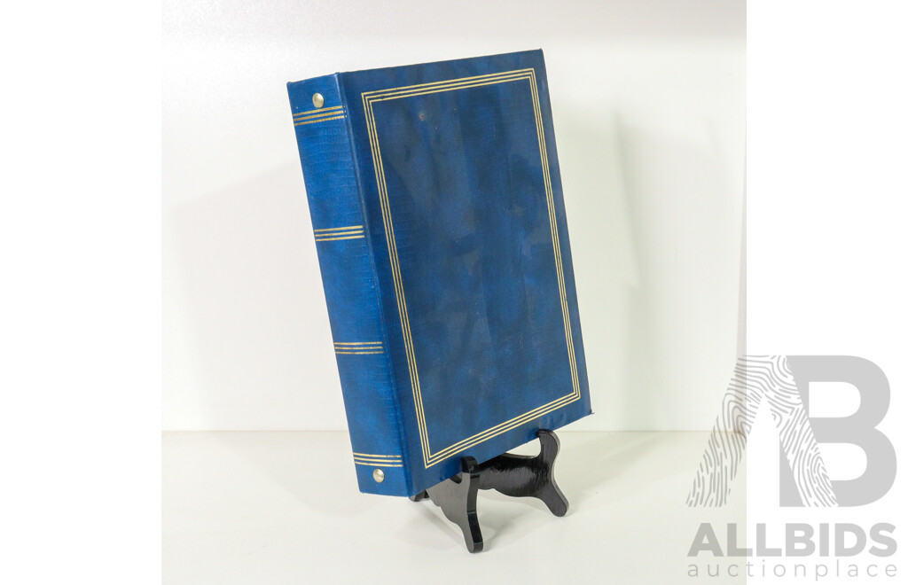 Album of Vintage Australian and International Embroidered Sew on Patches Including , Bathurst, Bowral, Eden, Forbes, Kempsey , Kiama, Taree, Nowra, PNG, Germany and More