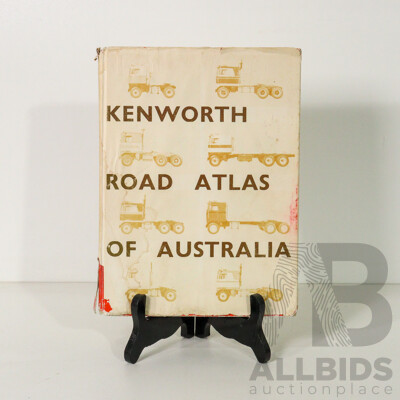 Vintage Hard Cover Kenworth Road Atlas of Australia