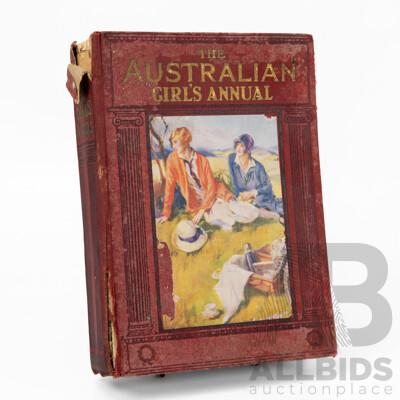 Antique Copy of the Australian Girl's Annual, Published by London, Cassell & Co Ltd (c1920s)