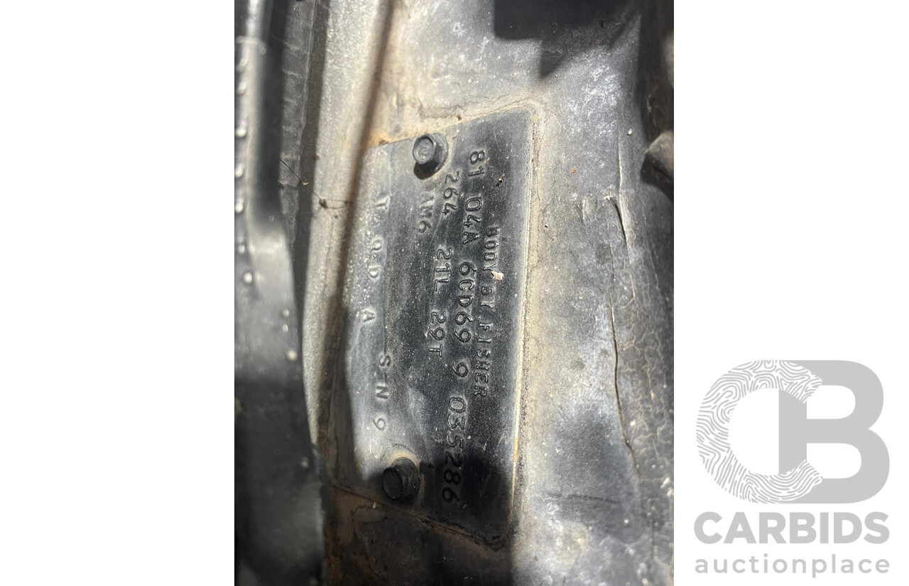 01/1981 Cadillac DeVille 4d Sedan Blue / Grey V8 5.0L