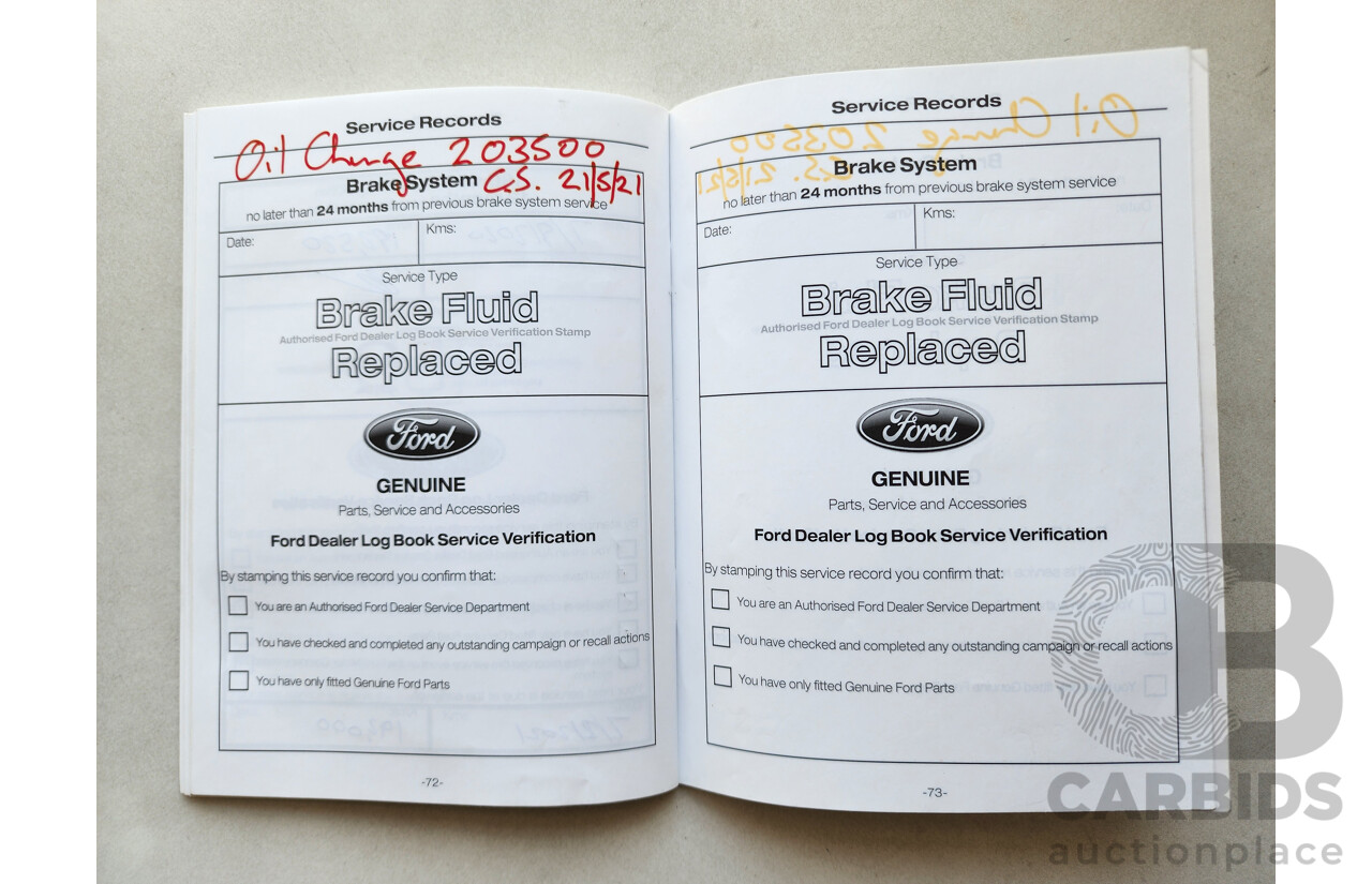 7/2013 Ford Kuga Trend (awd) TF 4d Wagon White 2.0L