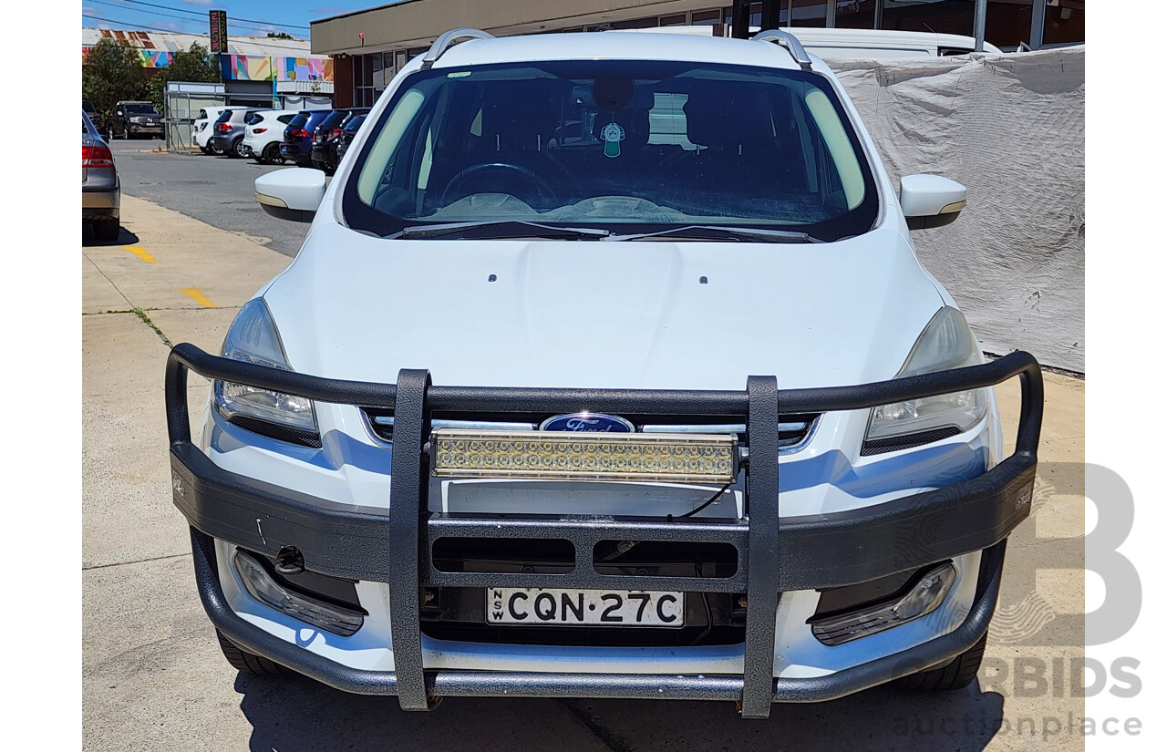 7/2013 Ford Kuga Trend (awd) TF 4d Wagon White 2.0L