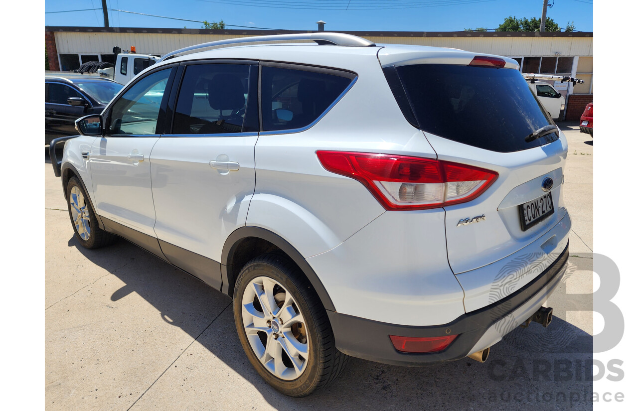 7/2013 Ford Kuga Trend (awd) TF 4d Wagon White 2.0L