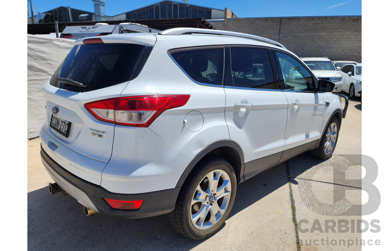 7/2013 Ford Kuga Trend (awd) TF 4d Wagon White 2.0L