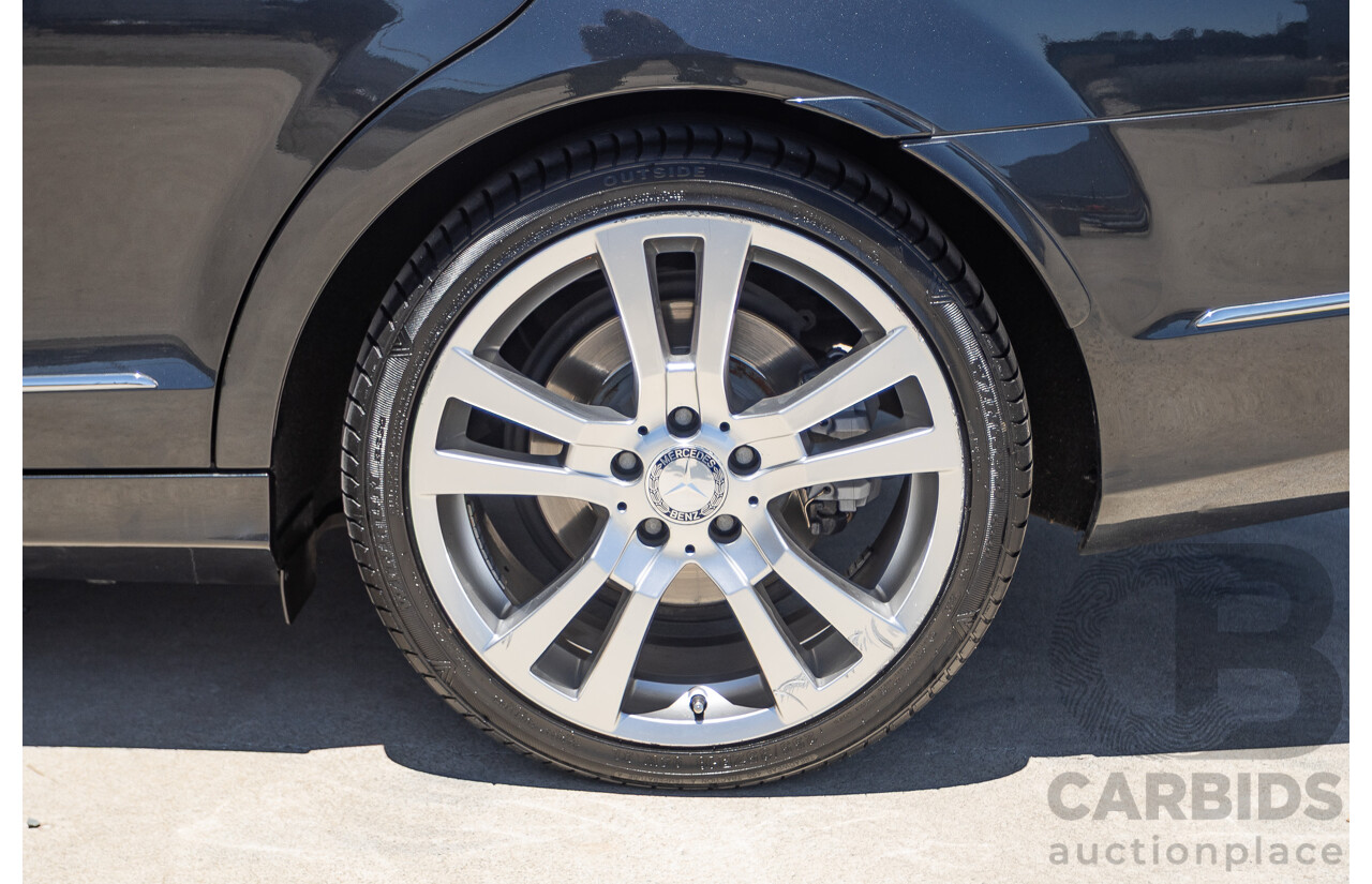 06/2011 Mercedes-Benz C250 CGI Avantgarde W204 MY10 UPGRADE 4D Sedan Magnetite Black Metallic 1.8L