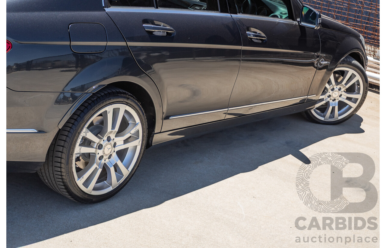 06/2011 Mercedes-Benz C250 CGI Avantgarde W204 MY10 UPGRADE 4D Sedan Magnetite Black Metallic 1.8L