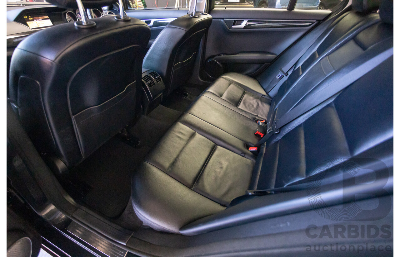 06/2011 Mercedes-Benz C250 CGI Avantgarde W204 MY10 UPGRADE 4D Sedan Magnetite Black Metallic 1.8L