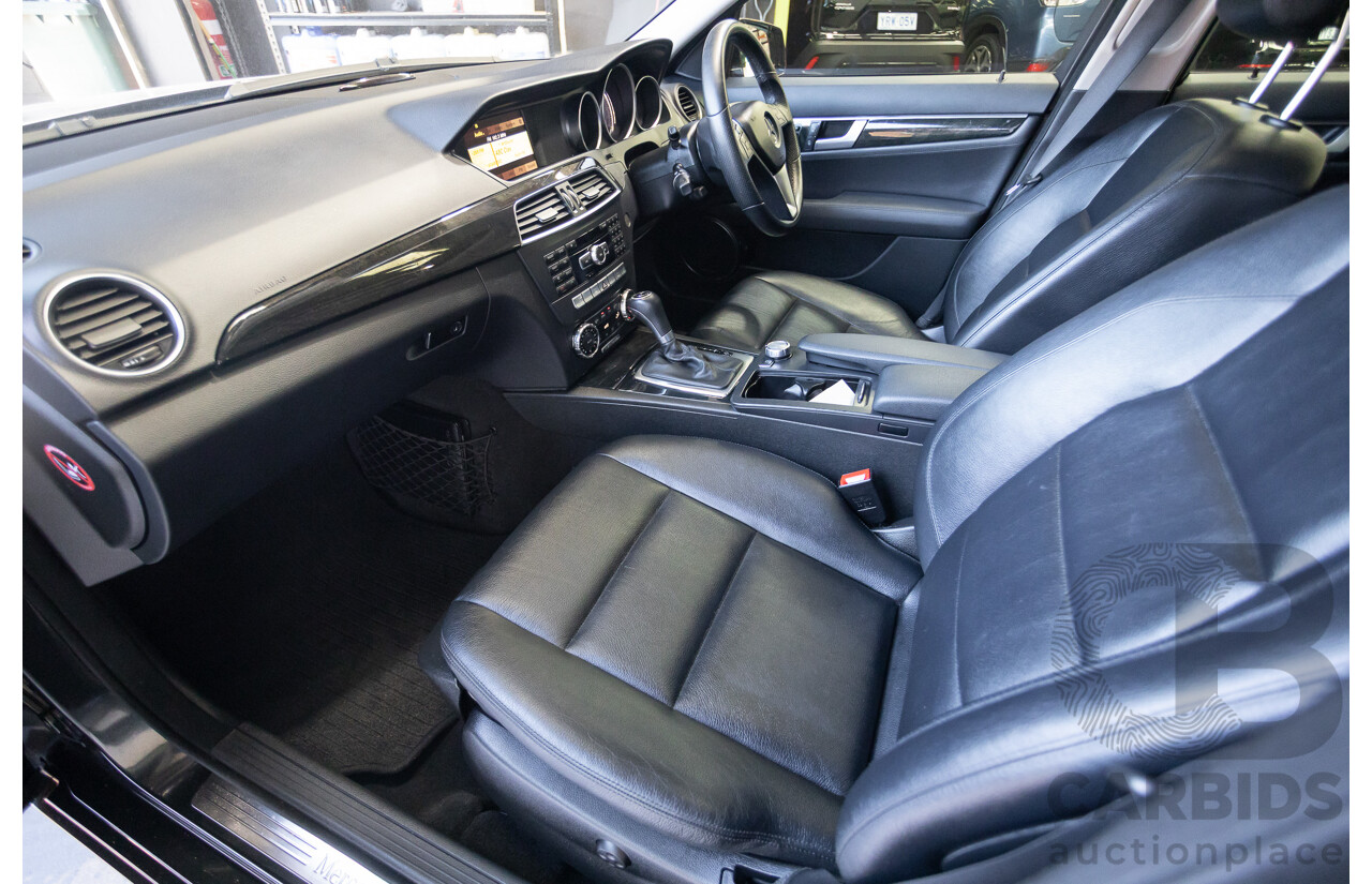 06/2011 Mercedes-Benz C250 CGI Avantgarde W204 MY10 UPGRADE 4D Sedan Magnetite Black Metallic 1.8L