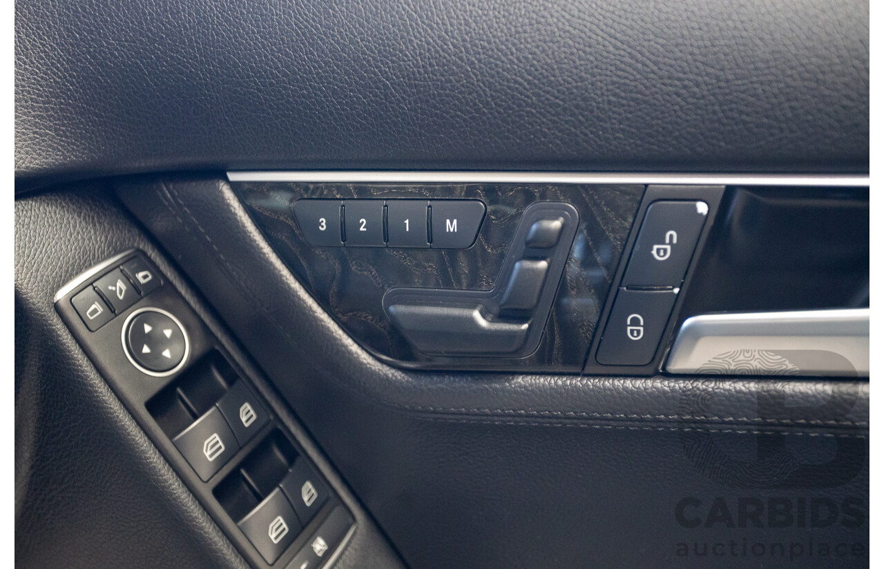 06/2011 Mercedes-Benz C250 CGI Avantgarde W204 MY10 UPGRADE 4D Sedan Magnetite Black Metallic 1.8L