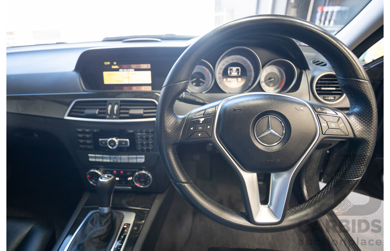 06/2011 Mercedes-Benz C250 CGI Avantgarde W204 MY10 UPGRADE 4D Sedan Magnetite Black Metallic 1.8L