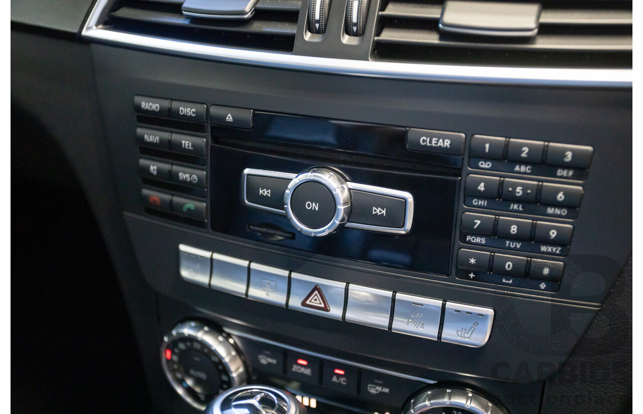 06/2011 Mercedes-Benz C250 CGI Avantgarde W204 MY10 UPGRADE 4D Sedan Magnetite Black Metallic 1.8L