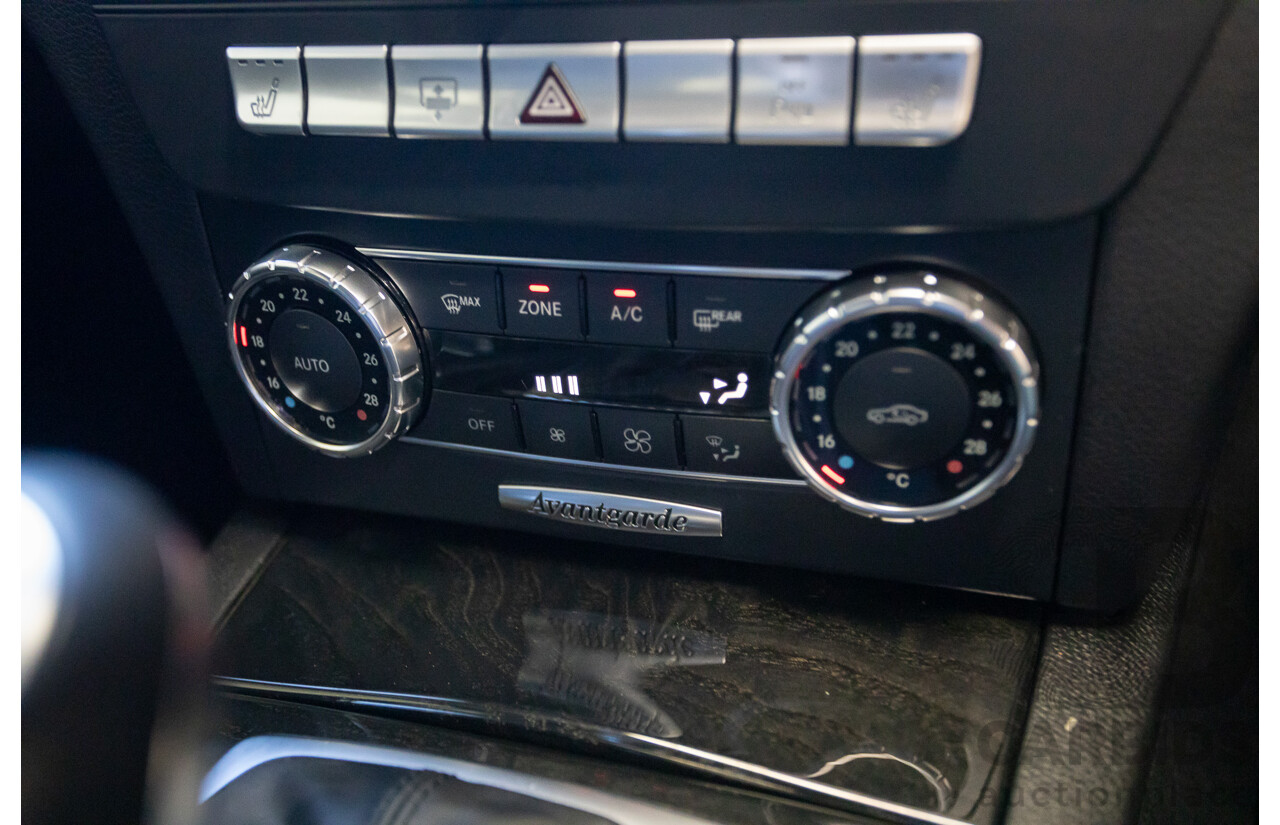 06/2011 Mercedes-Benz C250 CGI Avantgarde W204 MY10 UPGRADE 4D Sedan Magnetite Black Metallic 1.8L