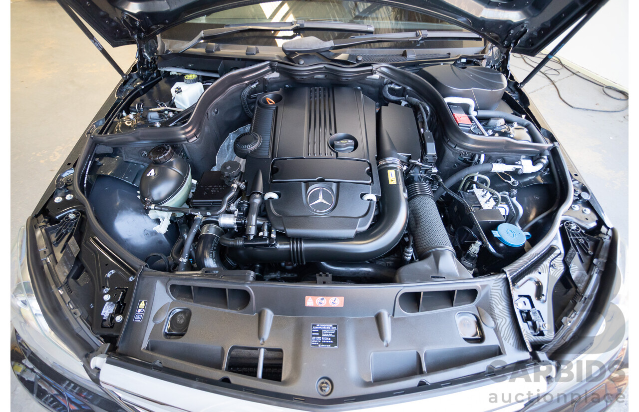 06/2011 Mercedes-Benz C250 CGI Avantgarde W204 MY10 UPGRADE 4D Sedan Magnetite Black Metallic 1.8L