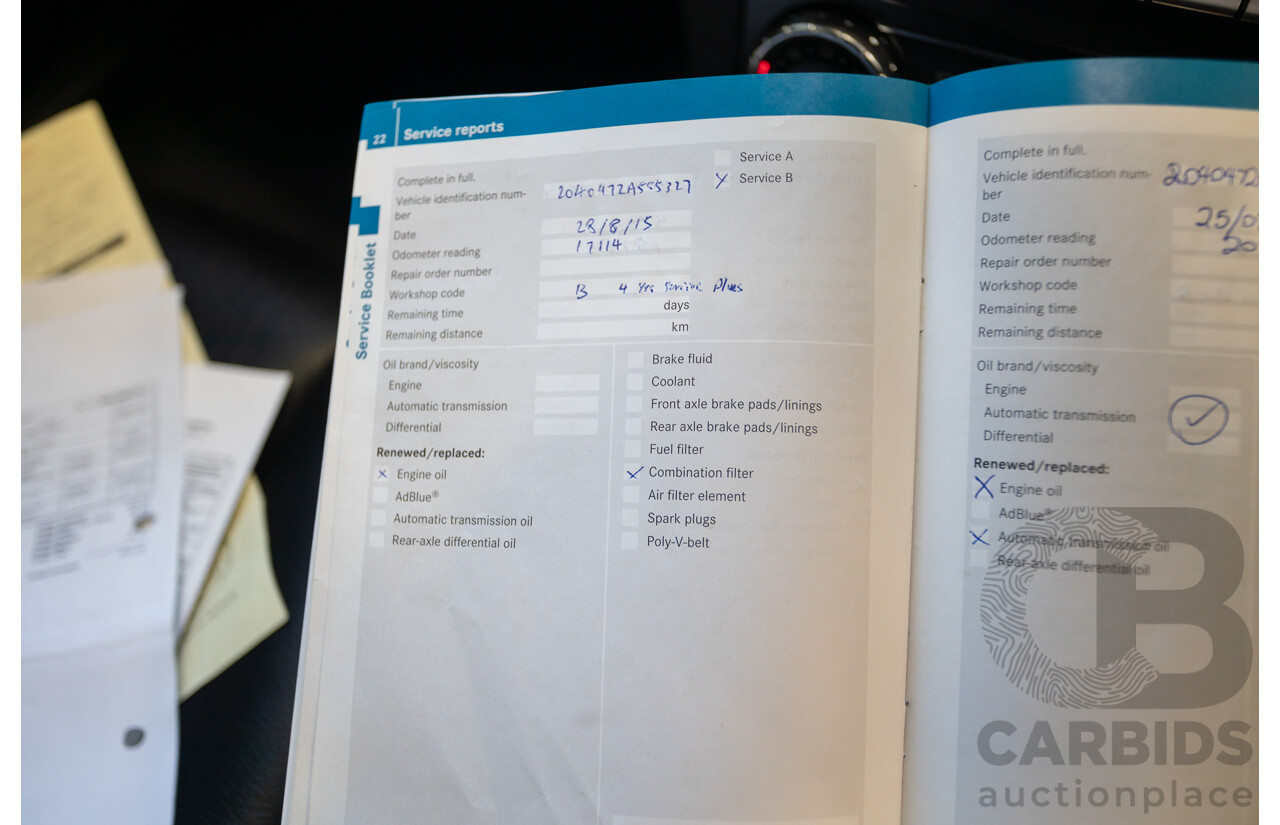 06/2011 Mercedes-Benz C250 CGI Avantgarde W204 MY10 UPGRADE 4D Sedan Magnetite Black Metallic 1.8L