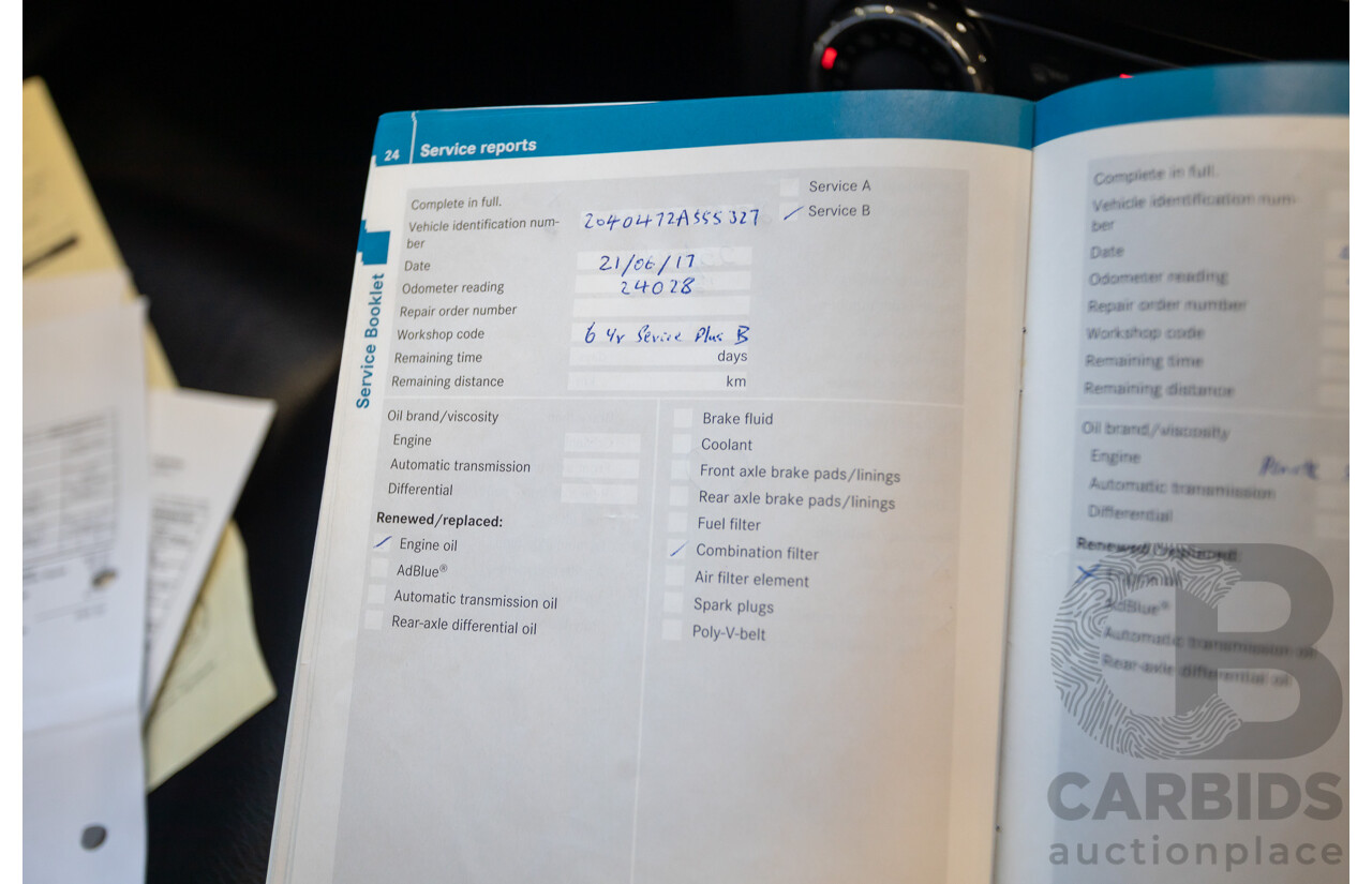 06/2011 Mercedes-Benz C250 CGI Avantgarde W204 MY10 UPGRADE 4D Sedan Magnetite Black Metallic 1.8L