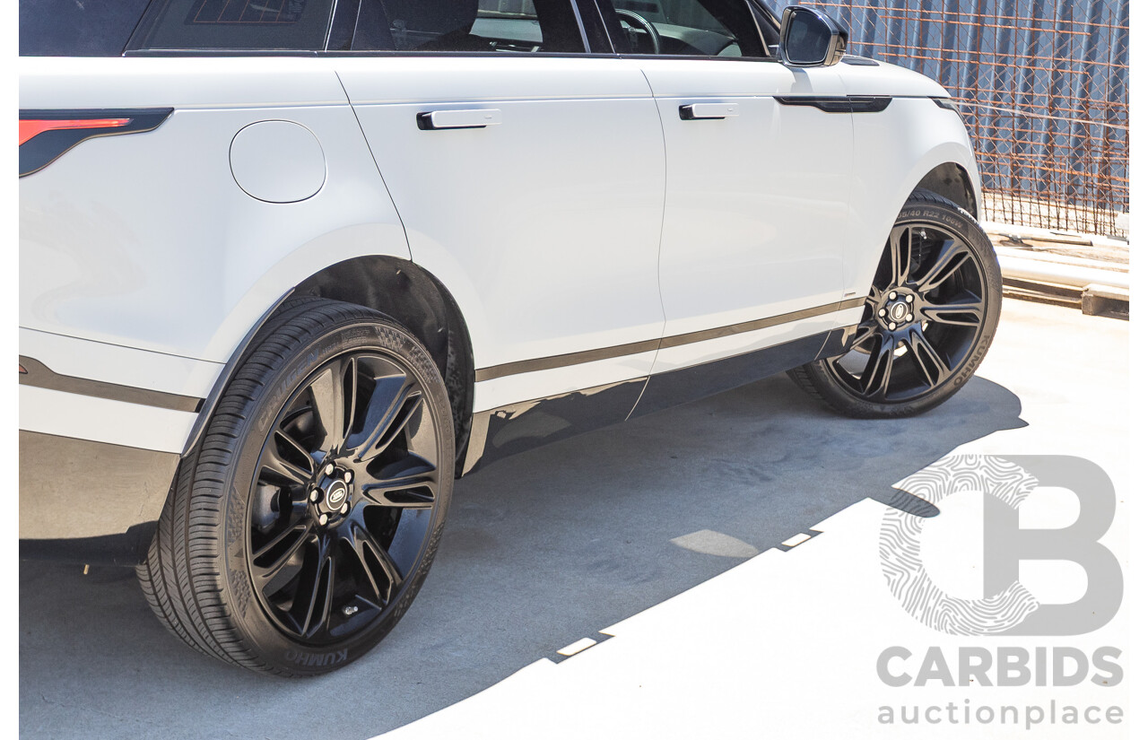 09/2017 Range Rover Velar D240 R-DYNAMIC S (AWD) MY18 4D Wagon Glacier White Turbo Diesel 2.0L
