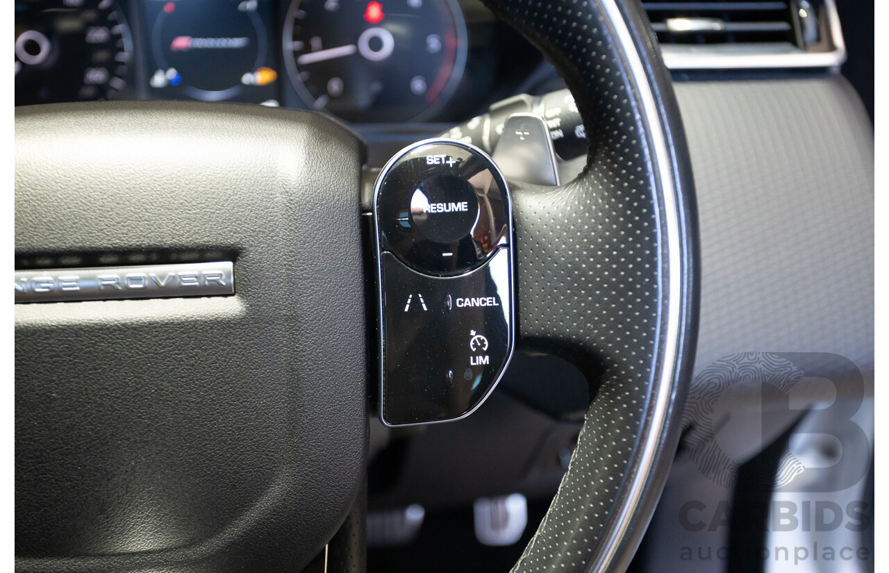 09/2017 Range Rover Velar D240 R-DYNAMIC S (AWD) MY18 4D Wagon Glacier White Turbo Diesel 2.0L