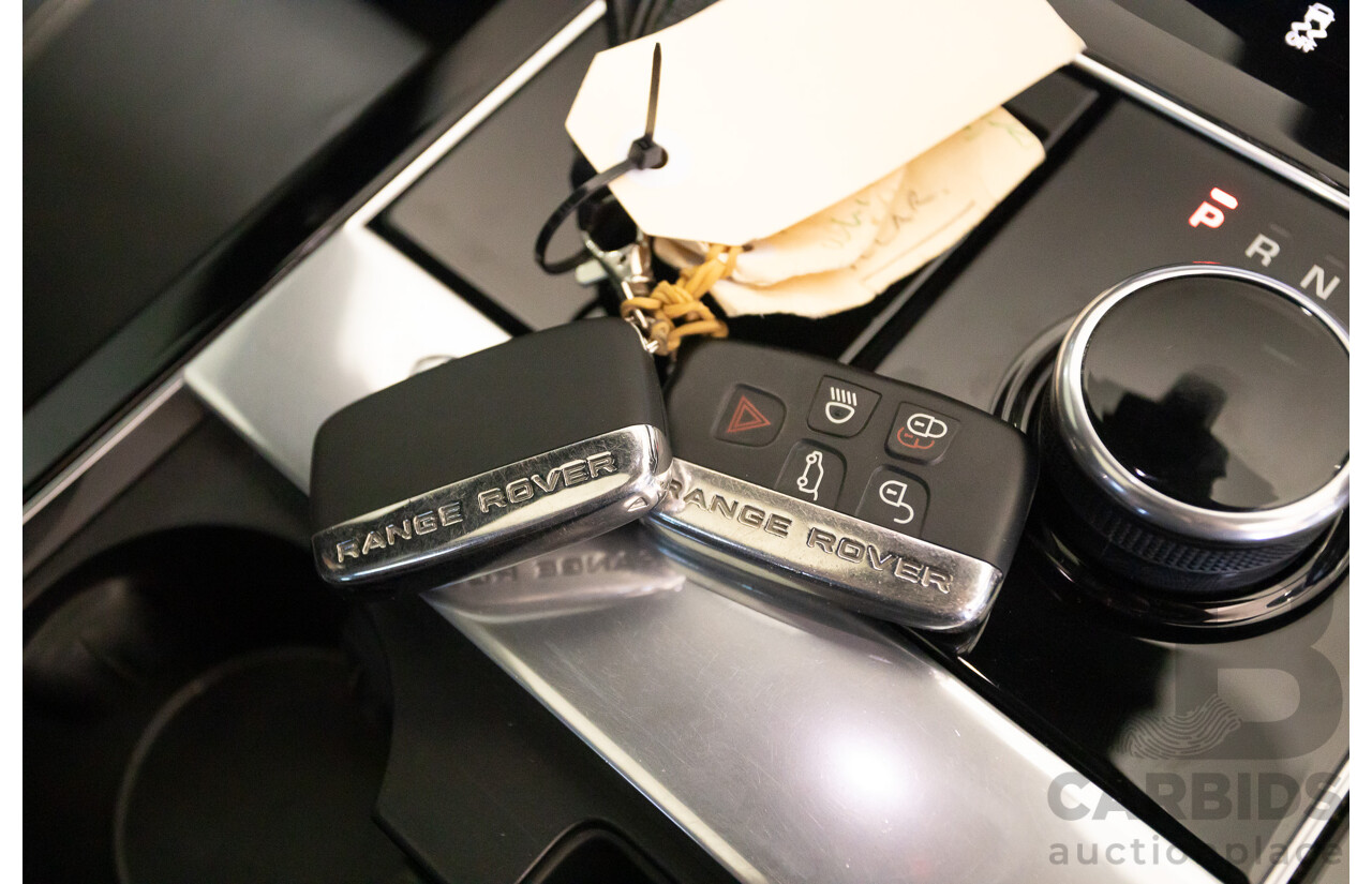 09/2017 Range Rover Velar D240 R-DYNAMIC S (AWD) MY18 4D Wagon Glacier White Turbo Diesel 2.0L