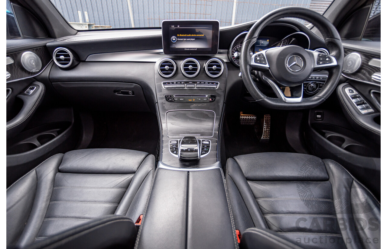 12/2016 Mercedes-Benz GLC 43 AMG (AWD) 253 MY17 4D Wagon Diamond White Bright Turbo 3.0L