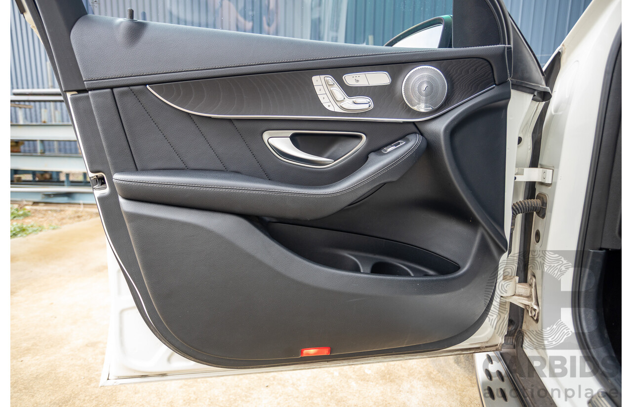 12/2016 Mercedes-Benz GLC 43 AMG (AWD) 253 MY17 4D Wagon Diamond White Bright Turbo 3.0L