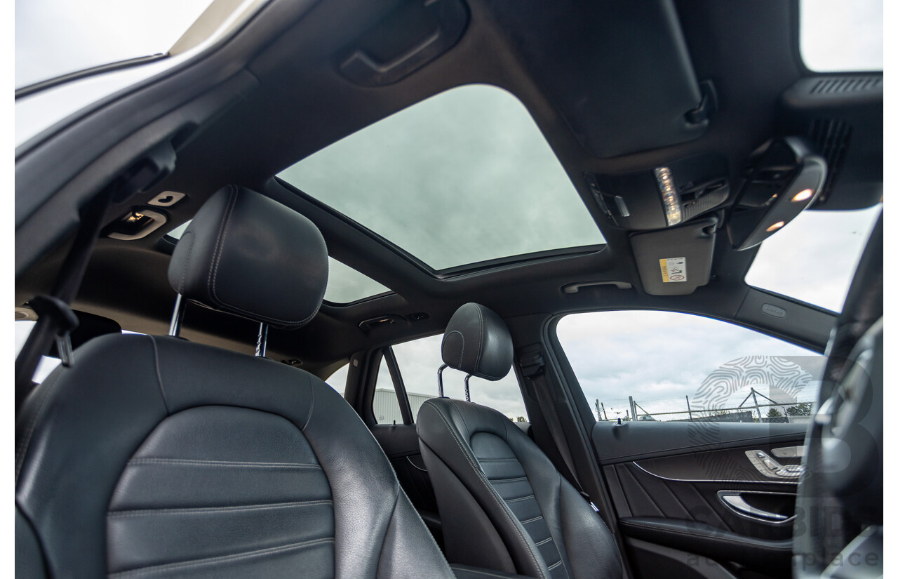 12/2016 Mercedes-Benz GLC 43 AMG (AWD) 253 MY17 4D Wagon Diamond White Bright Turbo 3.0L