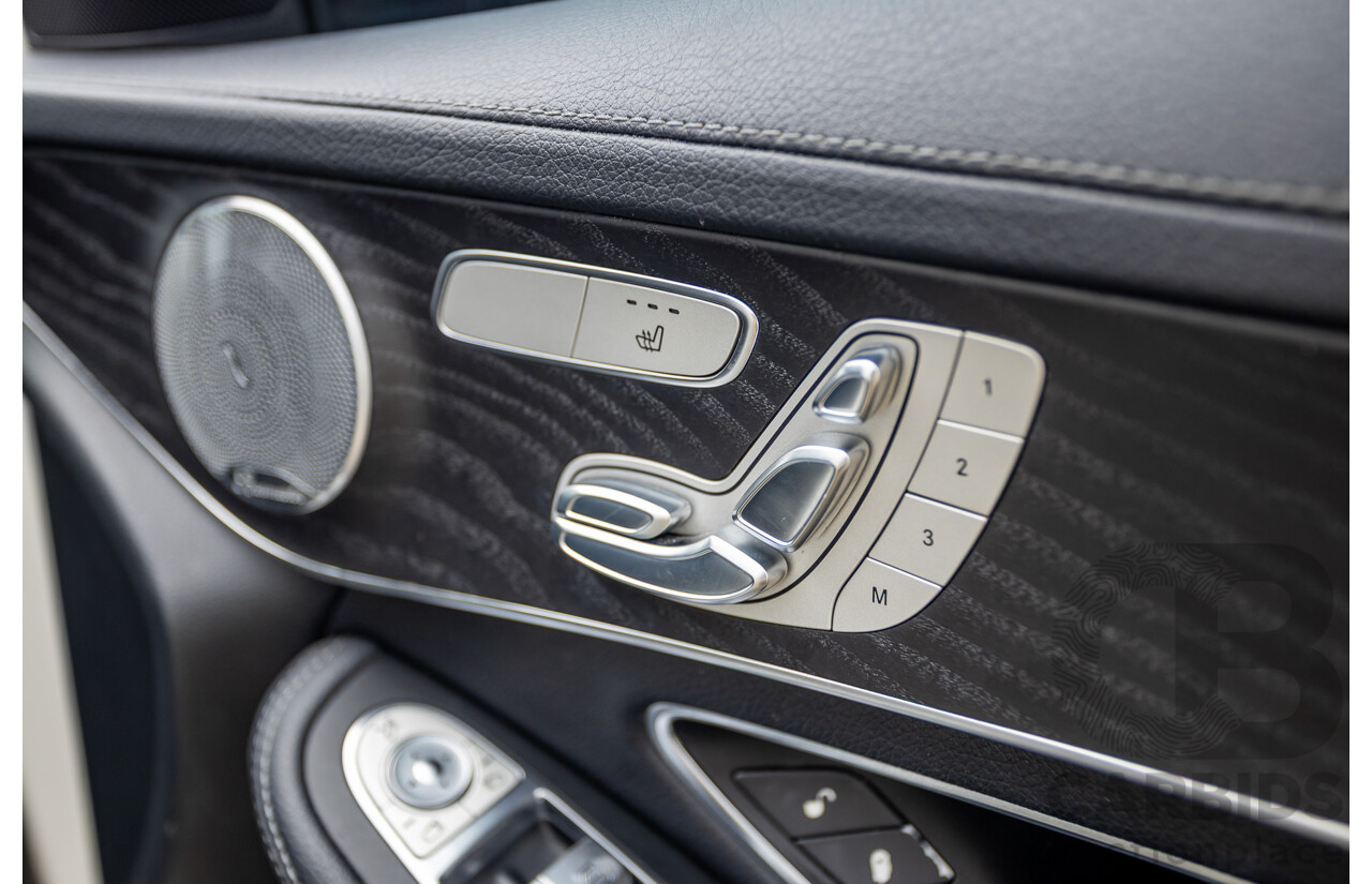 12/2016 Mercedes-Benz GLC 43 AMG (AWD) 253 MY17 4D Wagon Diamond White Bright Turbo 3.0L