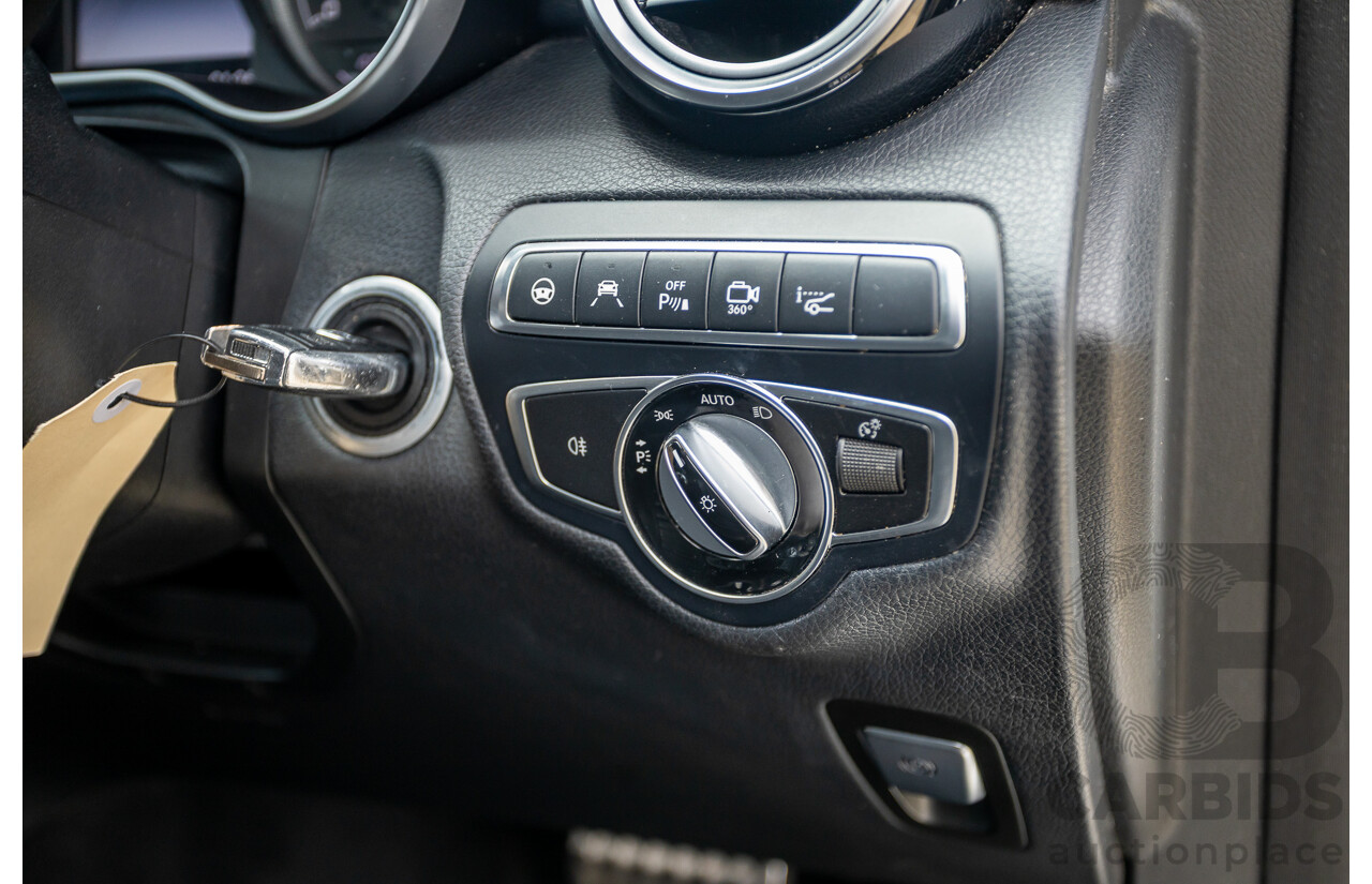 12/2016 Mercedes-Benz GLC 43 AMG (AWD) 253 MY17 4D Wagon Diamond White Bright Turbo 3.0L