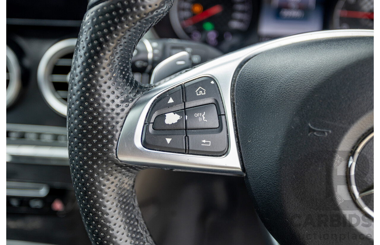 12/2016 Mercedes-Benz GLC 43 AMG (AWD) 253 MY17 4D Wagon Diamond White Bright Turbo 3.0L