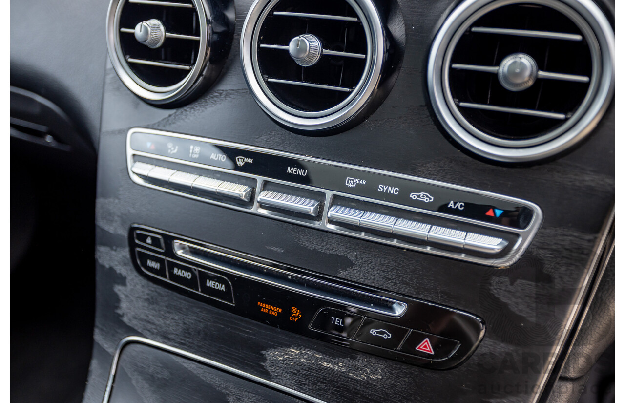 12/2016 Mercedes-Benz GLC 43 AMG (AWD) 253 MY17 4D Wagon Diamond White Bright Turbo 3.0L