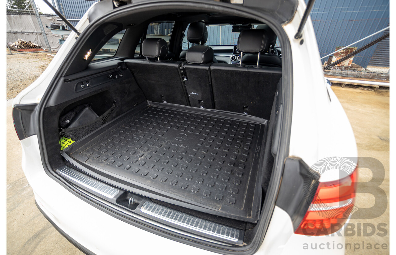 12/2016 Mercedes-Benz GLC 43 AMG (AWD) 253 MY17 4D Wagon Diamond White Bright Turbo 3.0L