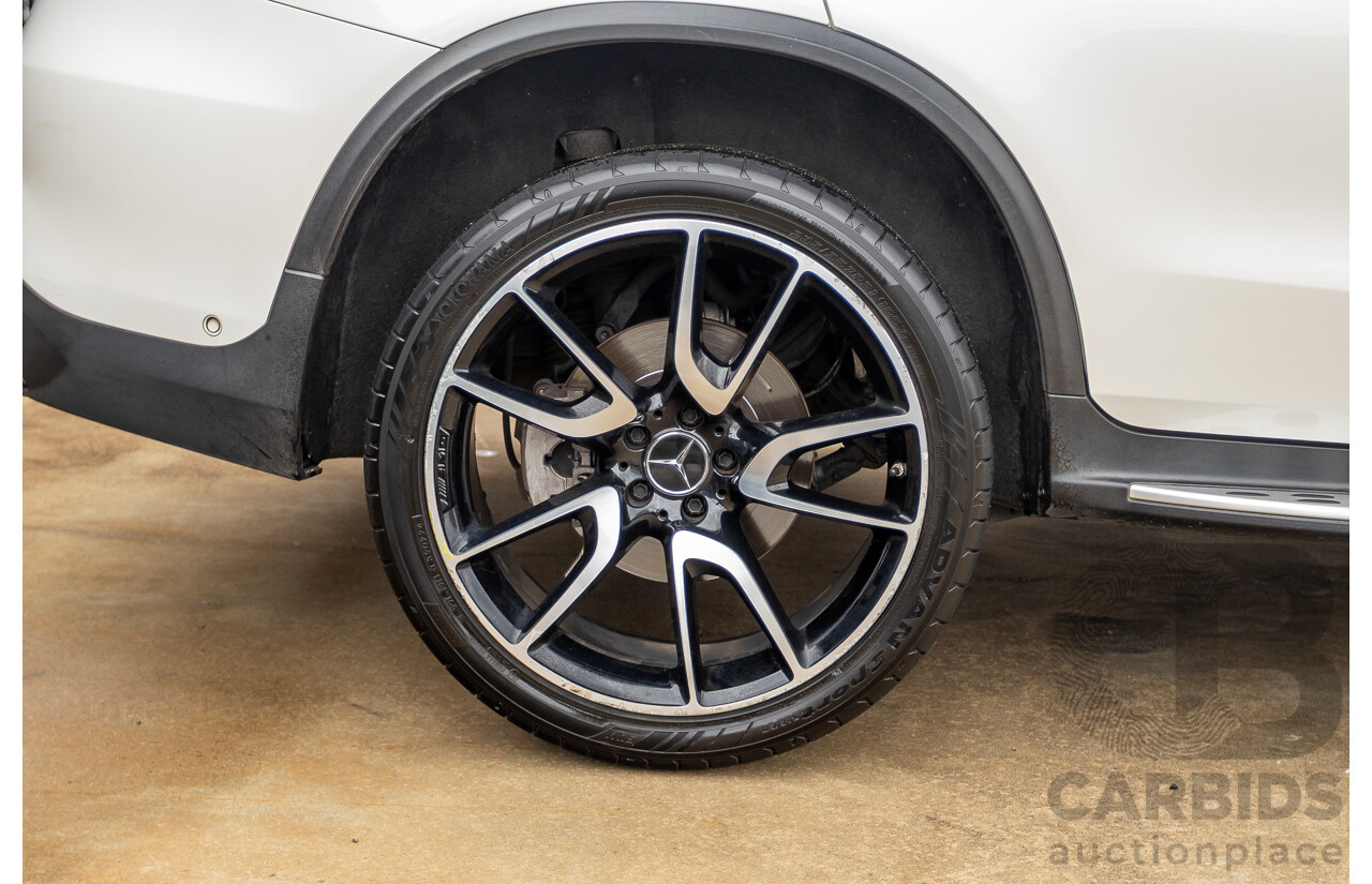 12/2016 Mercedes-Benz GLC 43 AMG (AWD) 253 MY17 4D Wagon Diamond White Bright Turbo 3.0L