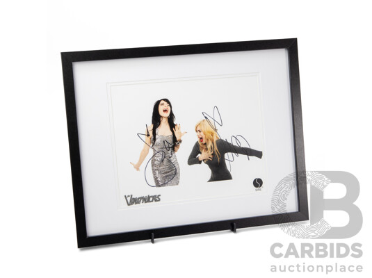 1661689 · The Veronicas VIP Bundle - Includes Program, Framed Signed Photograph & Concert Ticket
