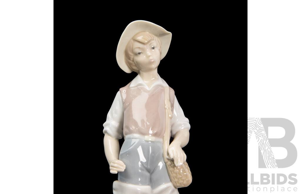 Collection of Three Lladró Child Figurines