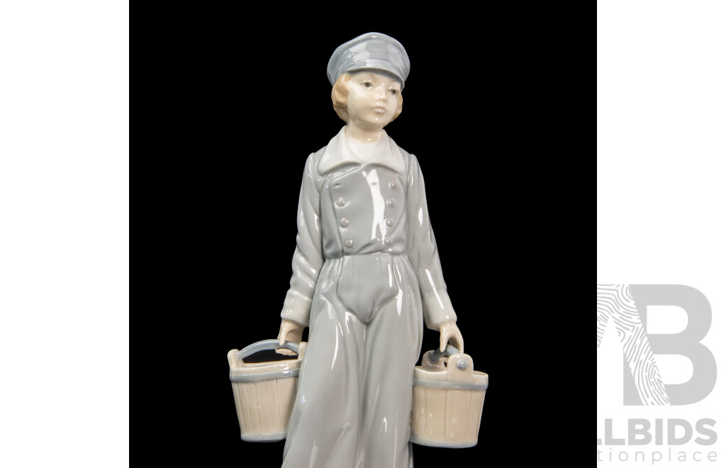 Collection of Three Lladró Child Figurines