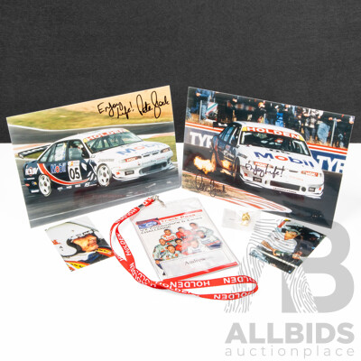 Holden Racing Team Memorabilia Collection Featuring Peter Brock Signed Photographs